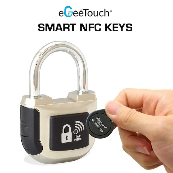 Egeetouch Smart NFC Key Fobs, Pack of 20 - 5-NFC-2020SF