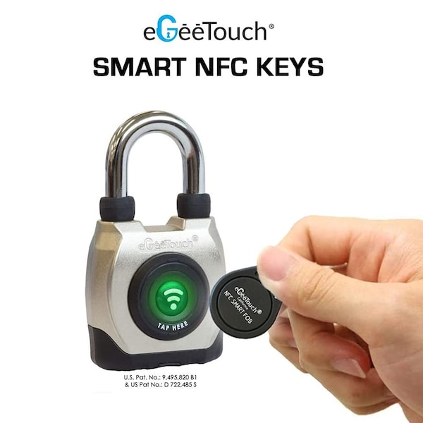 Egeetouch Smart NFC Key Fobs, Pack of 20 - 5-NFC-2020SF