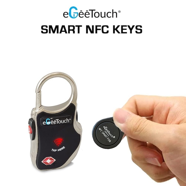 Egeetouch Smart NFC Key Fobs, Pack of 20 - 5-NFC-2020SF