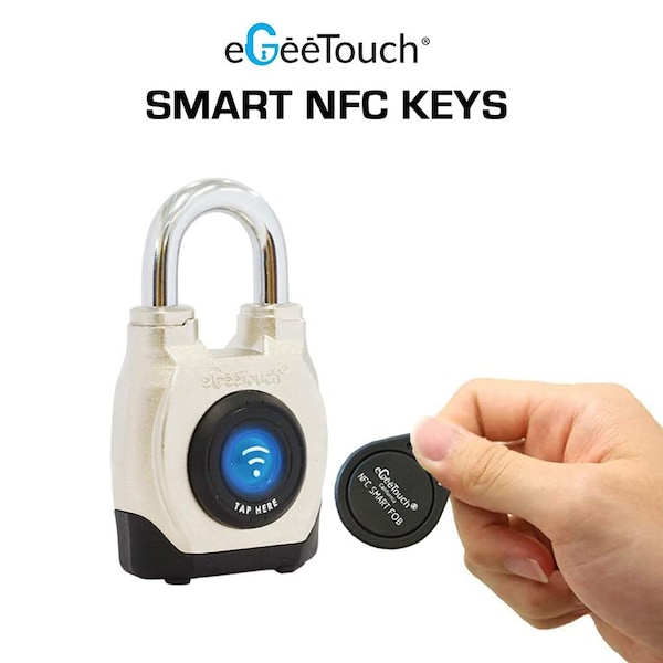 Egeetouch Smart NFC Key Fobs, Pack of 20 - 5-NFC-2020SF