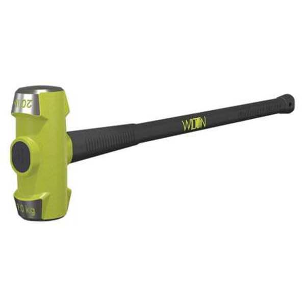 Wilton Sledge Hammer, 20 lb., 36 In, Rubber/Steel - 22036