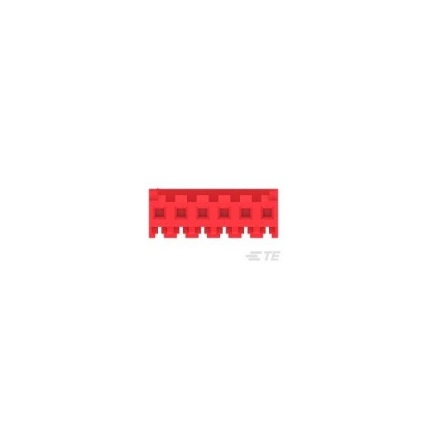 Te Connectivity 06P MTA156 CONN ASSY 22AWG RED - 3-643819-6