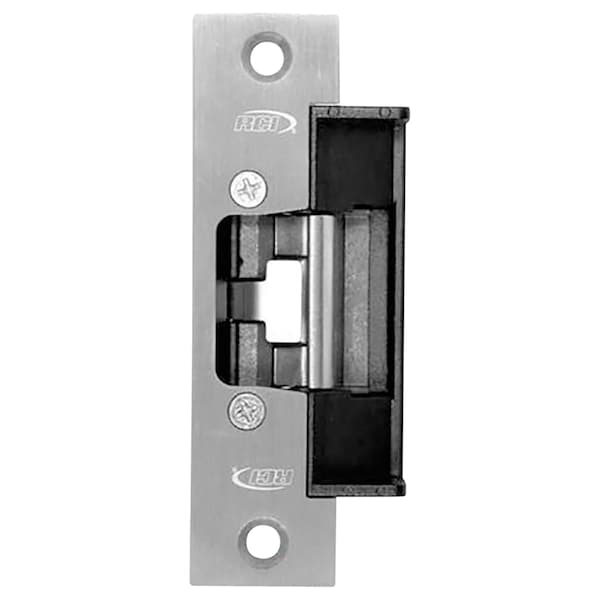 Rci RCI 6 Series Electric Strikes, 12/24 VAC/VDC Voltage, Stainless Steel - L65U 32D