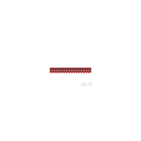 Te Connectivity 17P MTA156 CONN ASSY 22AWG RED - 4-640428-7