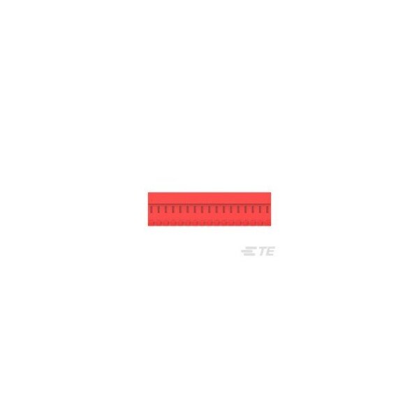 Te Connectivity 17P MTA156 CONN ASSY 22AWG RED - 4-640428-7