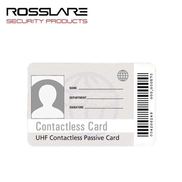 Rosslare UHF CARD TAG ISO, PRINTABLE PVC CARD - ROS-LT-UVS-26A-3000