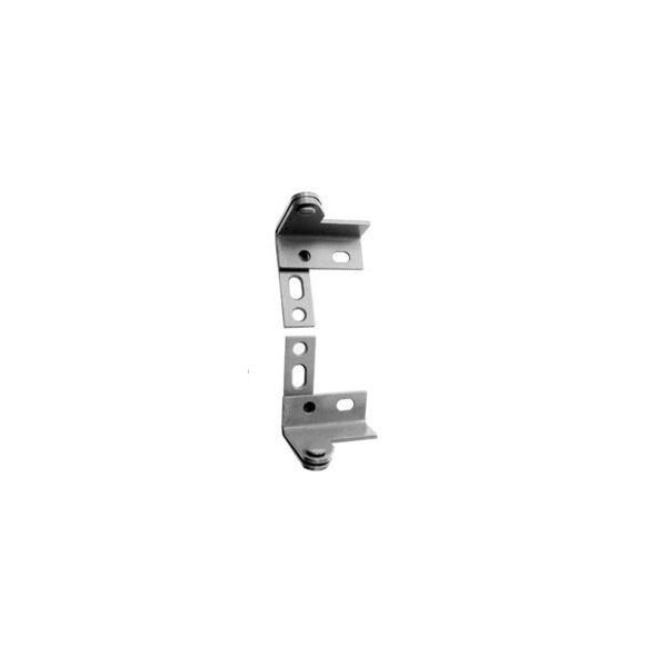 Best Hinges Wardrobe Pivot for Overlay Doors # 350219 Satin Chrome Finish - 34226D