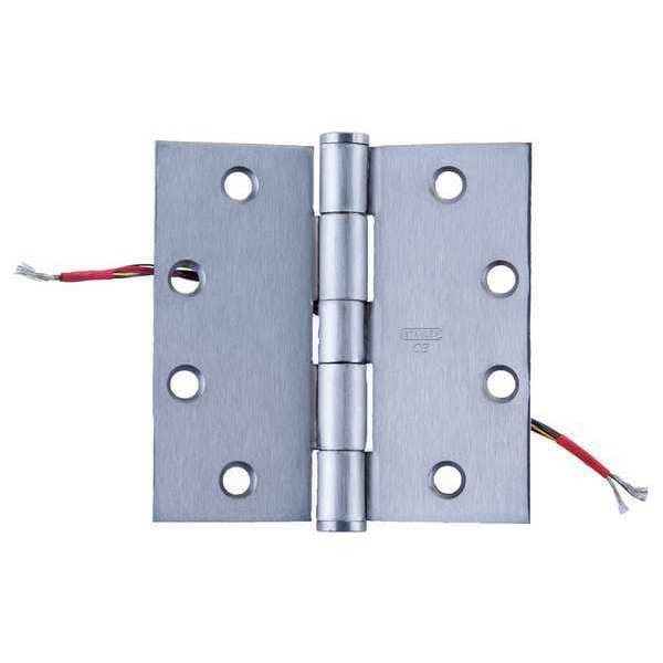 Stanley Security Electrified Door Hinge with Concealed Bearing - CECB179-66 4-1/2X4-1/2 26D