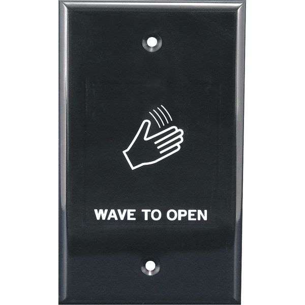 Best Push Plate, For Auto Operator, 4-1/2" L - CL2025 TOUCHLESS PUSH PLATE SGL/DBL GANG