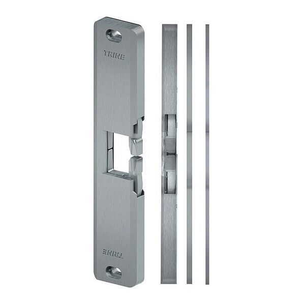 Trine Electric Door Strike, Stainless Steel, Stainless steel, For Use With: Rim Exit Device - 4850-32D