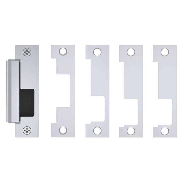 Hes Electric Door Strike, Stainless Steel, Satin Stainless, For Use With: Mortise/Cylindrical Locksets - 1500C-630