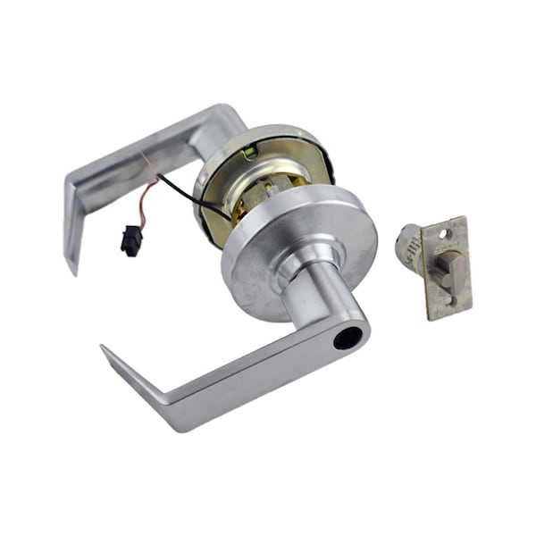 Schlage Commercial ND96LELEURHO626 ND Electrically Less Cylinder Rhodes 13-247 Latch 10-025 - ND96LELEURHO626