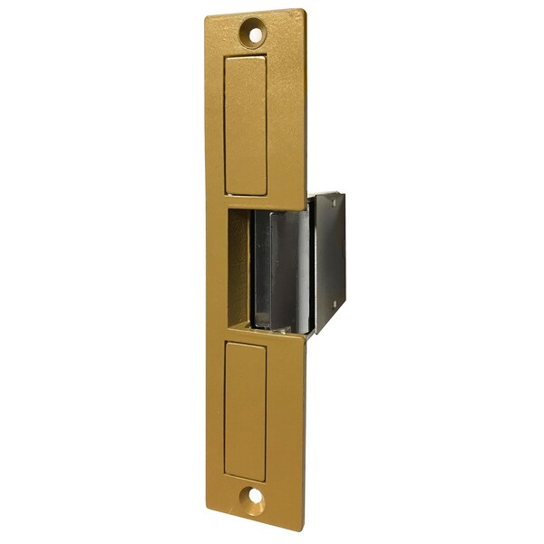 Trine Trine 00 Series Electric Strikes, 12 VDC Voltage, Sprayed Brass - 004-12DC
