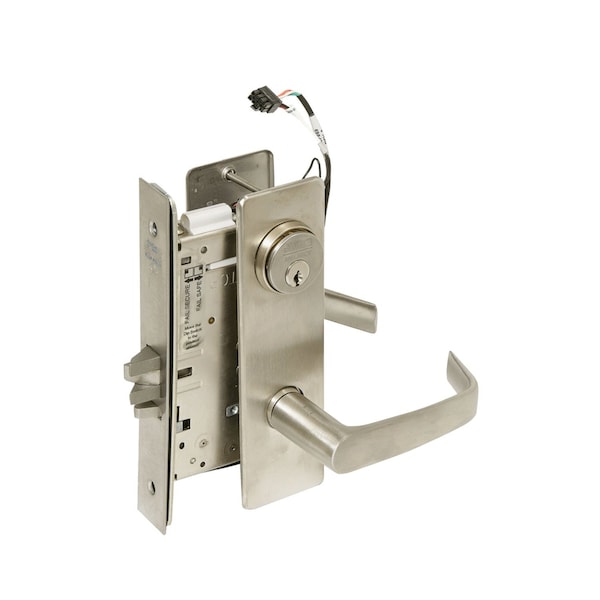 Corbin Russwin Grade 1 Fail Secure Electrified Mortise Lock, NS Lever, M Escutcheon, Satin Chrome Finish - ML20906 NSM 626 SEC M92