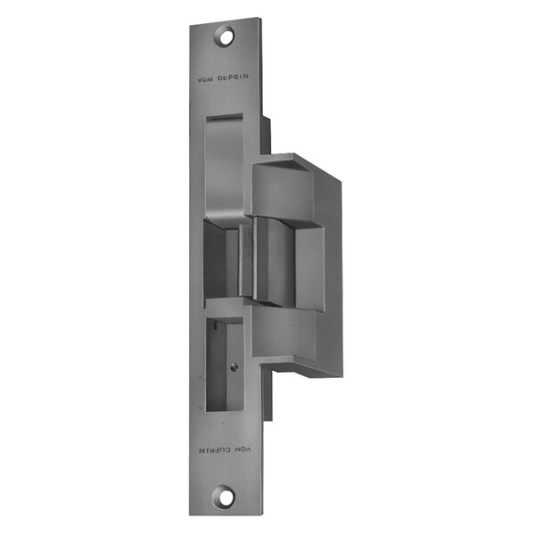 Von Duprin Grade 1 Electric Strike, Fail Secure Electrically Unlocked 24 VDC, 9-in x 1-3/8-in Faceplate, Fire - 6216 24V 32D