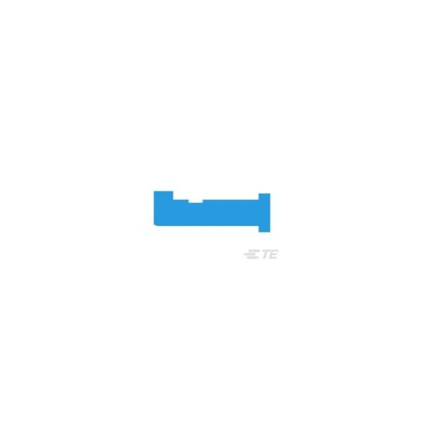 Te Connectivity Board Connector, 3 Contact(S), 1 Row(S), Female, Idc Terminal, Blue Insulator, Receptacle - 281838-3