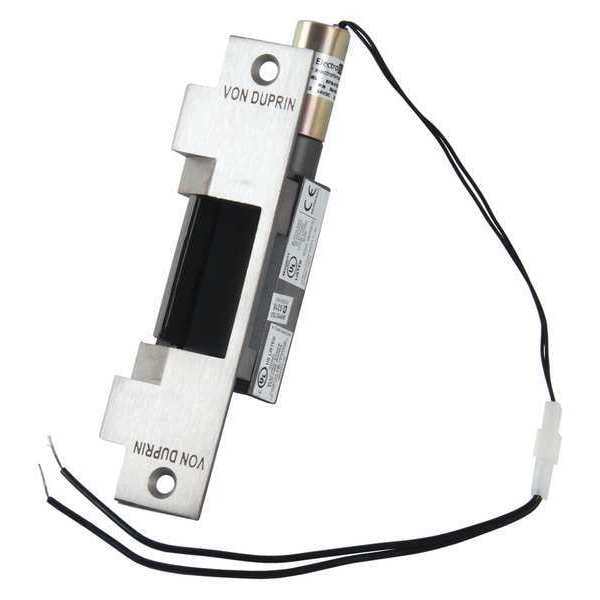 Von Duprin Electric Door Strike, Stainless Steel, Stainless steel, For Use With: Mortise/Cylindrical Locksets - 6212 24V US32D CON