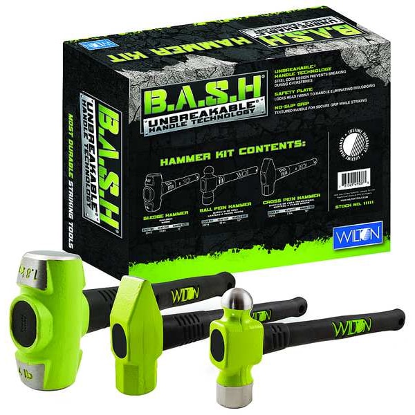 Wilton Hammer Kit, Black Handle, Nonslip Grip - 11111