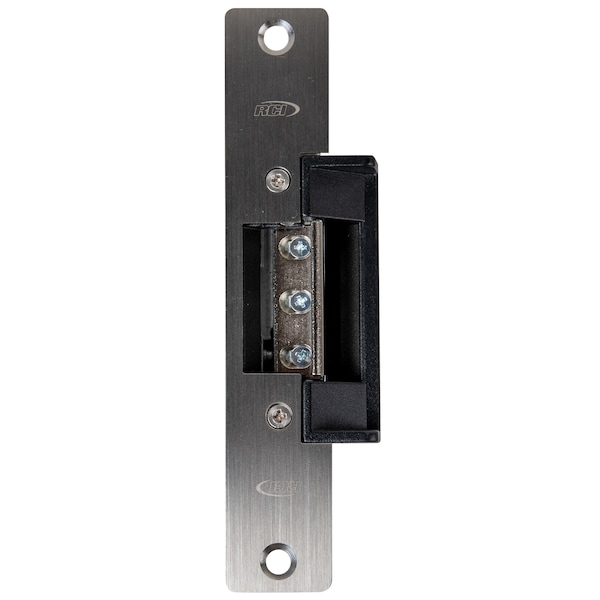 Rci RCI 7 Series Electric Strikes, 12 VDC Voltage, Stainless Steel - 7307-06 32D