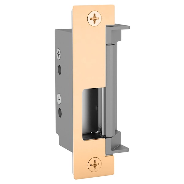 Hes Grade 1 Electric Strike, Fail Safe/Fail Secure, 12/24 VDC, Low Profile, Fire Rated, Satin Bronze - 4500C-612