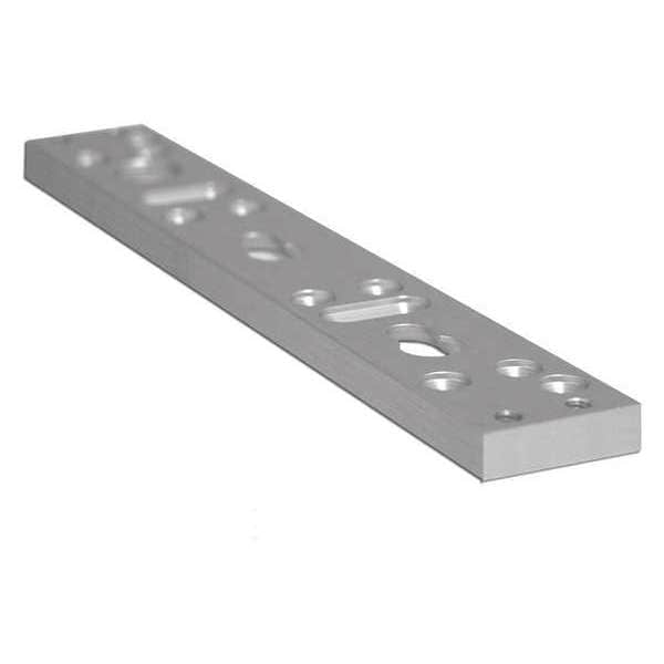 Securitron Spacer Braket, Aluminum, Satin Aluminum, For Use With: Mfr. No. VM1200 Includes: Wire - ASB-VM1200