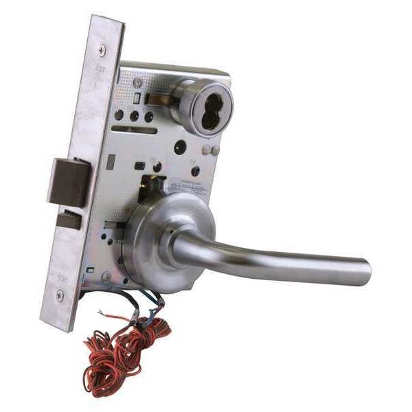 Best Mortise Lockset, Lever, 40H Ser., 40H Rose, Store, Elec. - 45HW7DEU12R626RQE
