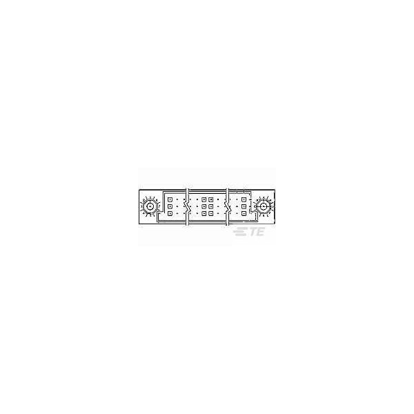 Te Connectivity HDI PIN ASSY 3 ROW 180 POS - 532432-9