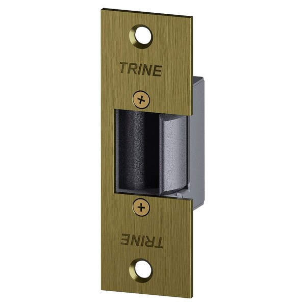 Trine Brass, Satin Brass, For Use With: 3000 Series Electric Strikes Includes: Electric Strikes - 3234WLC-US4