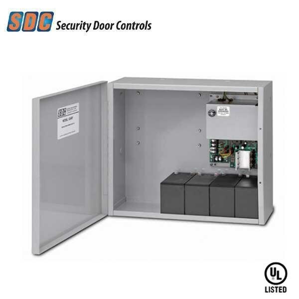 Sdc 6 AMP 1224VDC POWER SUPPLY X FIRE RELAY X BATTERY CHARGER 14" X 16" CABINET - SDC-636RF