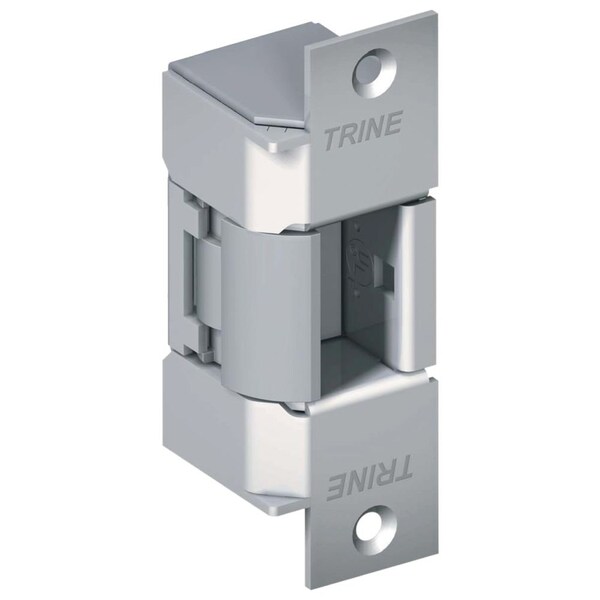 Trine Left Hand Outdoor Electric Strike for Cylindrical and Mortise Locks EN400 with 24 Volt DC Satin - 40024DC32DLH