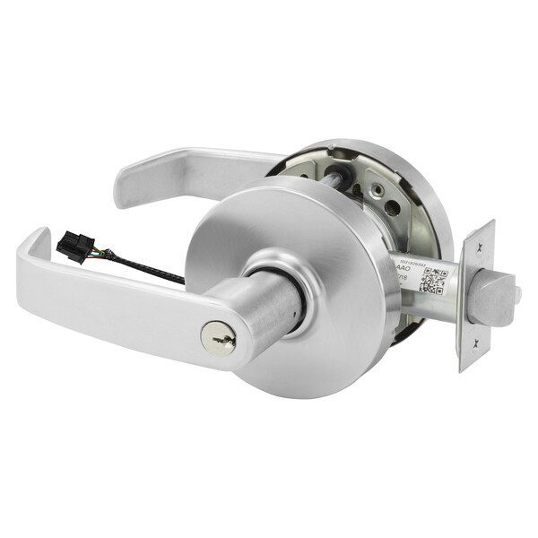 Sargent Electric Cylindrical Lock, 28-10G70-24V LL 26D - 28-10G70-24V LL 26D