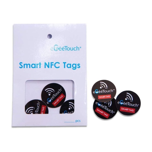 Egeetouch Smart NFC Stickers, Pack of 3 - 5-ACS-200012