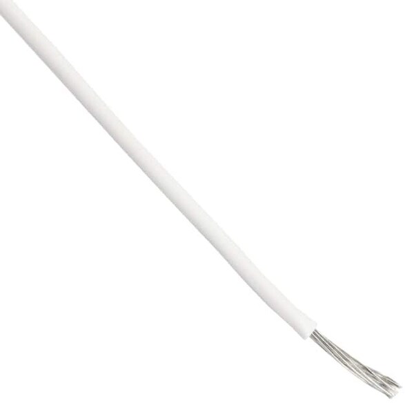 Alpha Wire Wire And Cable, 1 Conductor(S), 12Awg, 15000V, Flexible Cord And Fixture Wire - 391245-WH002
