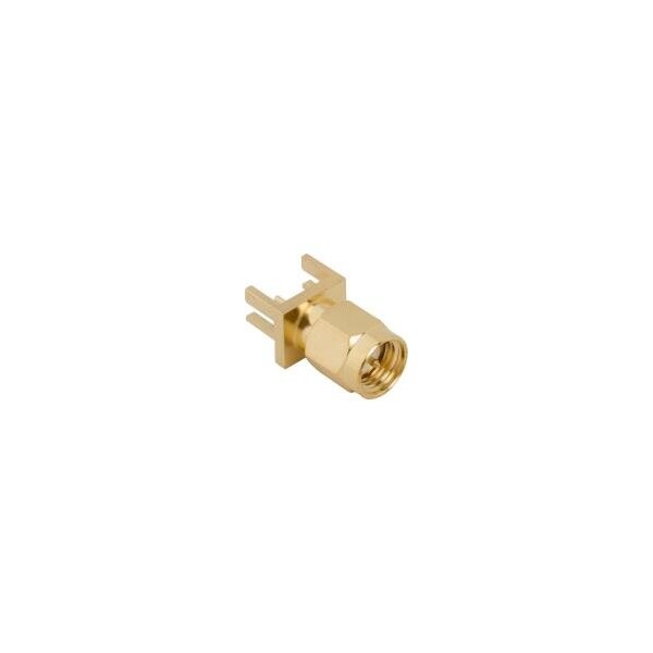 Amphenol Conn Sma Pl 50Ohm Solder St Edge Mount Gold - 132366-10