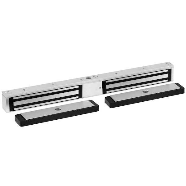 Sdc Mag Lock, Fire Rated, Double Door, US28, DPS, MBS, 12/24 VDC, 1200lb - 352V