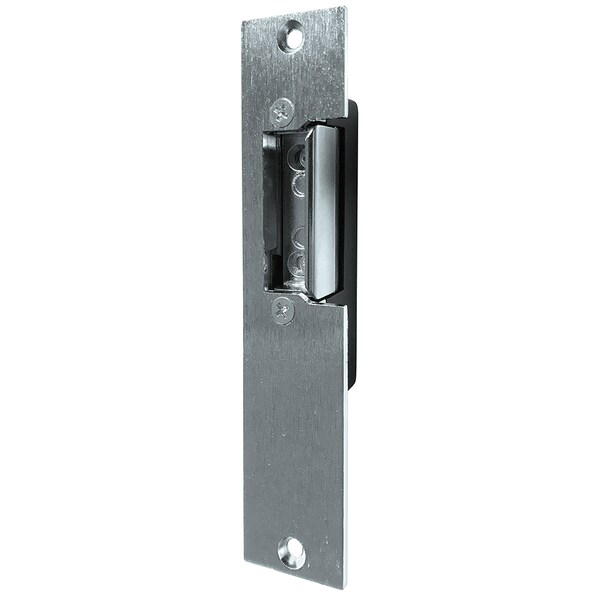 Trine Trine 2000 Series Electric Strikes, 16-24 VAC/VDC, Satin Chrome - 2001C-16-24AC/DC