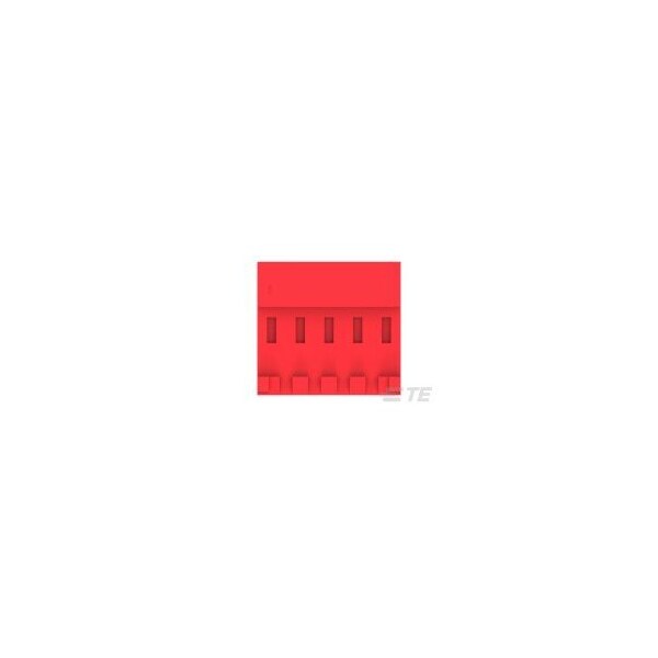 Te Connectivity 05P MTA156 CONN ASSY 22AWG RED - 3-643819-5