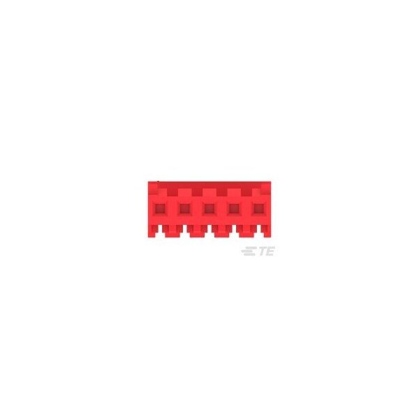 Te Connectivity 05P MTA156 CONN ASSY 22AWG RED - 3-643819-5