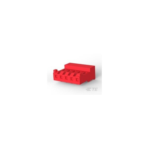 Te Connectivity 05P MTA156 CONN ASSY 22AWG RED - 3-643819-5