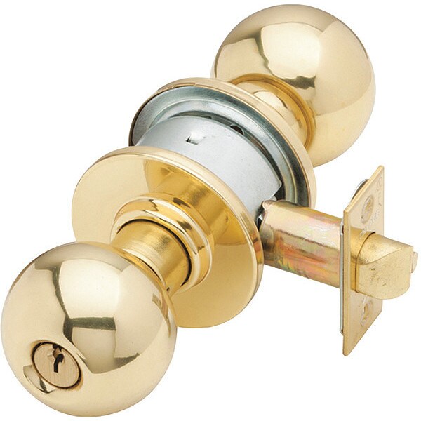 Schlage A Series Cylindrical Entrance Lock Orbit Knob US3 - A53PD ORB 605