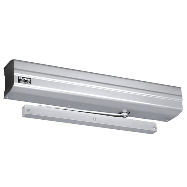 Norton Co Low Energy Door Operator, Surface Mount, 2 Transmitters, 2 Push Buttons, Aluminum Painted - 5740K3 689