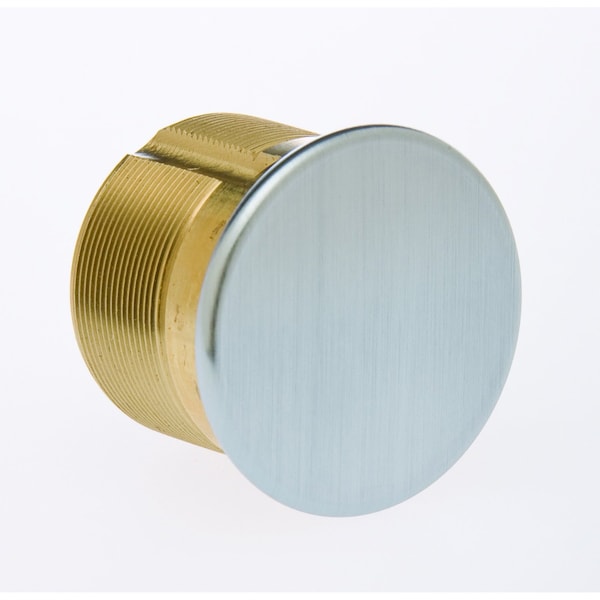 Ilco 1in Dummy Mortise Cylinder Bright Chrome Finish - 716026