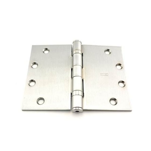 Best Hinges 4-1/2inx6in Steel Full Mortise Ball Bearing Standard Weight Square Corner Wide Throw Hinge # - FBB179WT412626D
