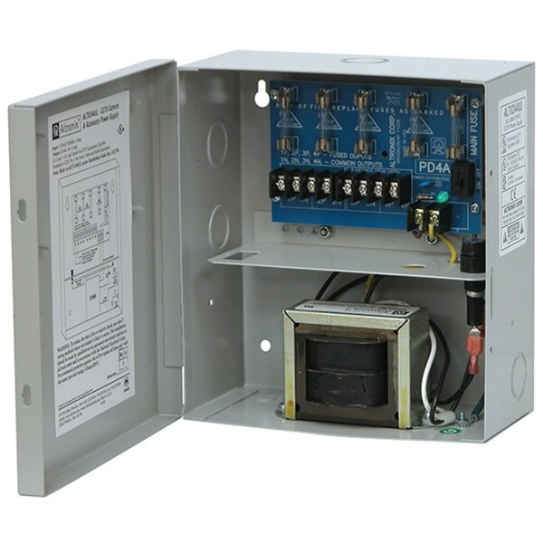 Altronix Power Supply 4 Fuse 24Vac at 3.5A - ALTV244UL