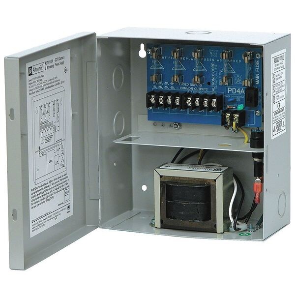 Altronix Power Supply 4 Fuse 24Vac at 3.5A - ALTV244UL