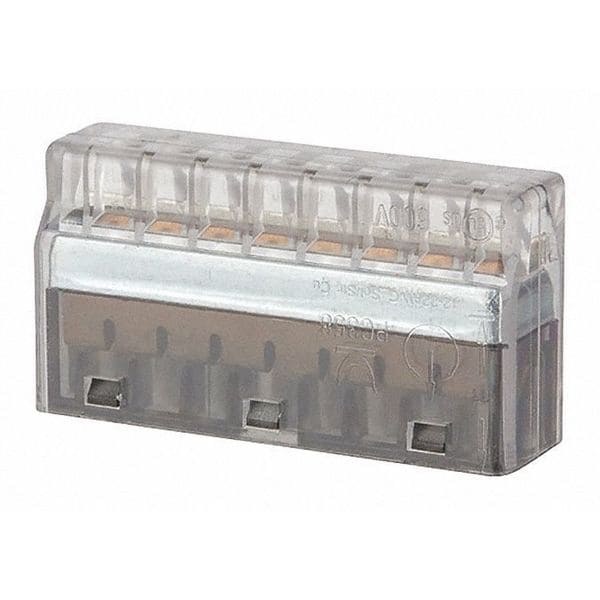 Nsi Industries Easy-Twist, Push-In-Conn 8 Wire, Grey - PIWC-8-C