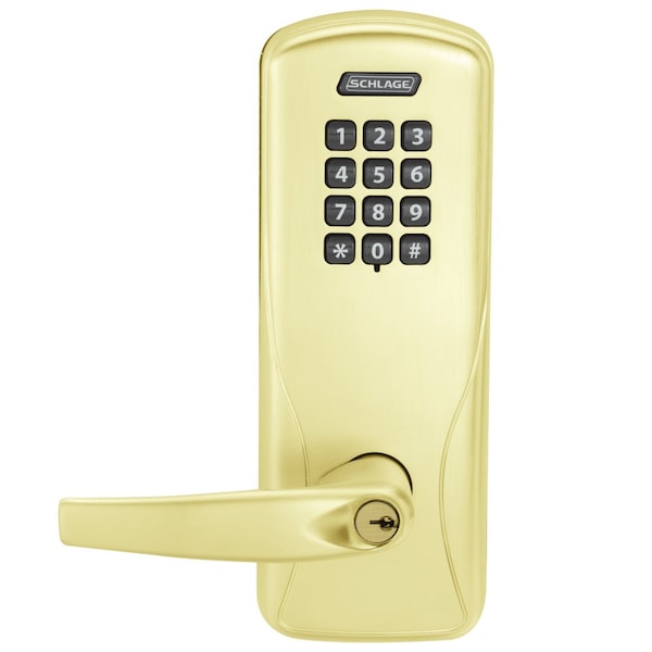 Schlage Electronics CO100MS70 KP ATH 605 PD Electric Mortise Lock - CO100MS70KPATH605PR