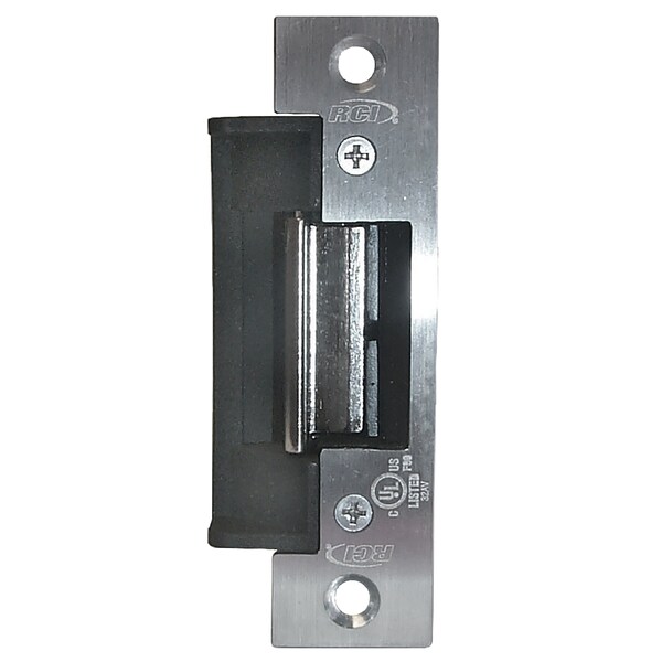 Rci RCI 4 Series Electric Strikes, 24 VAC/VDC Voltage, Stainless Steel - F4114-08 32D