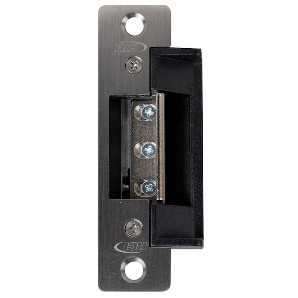 Rci RCI 7 Series Electric Strikes, 12 VDC Voltage, Stainless Steel - 7304-06 32D
