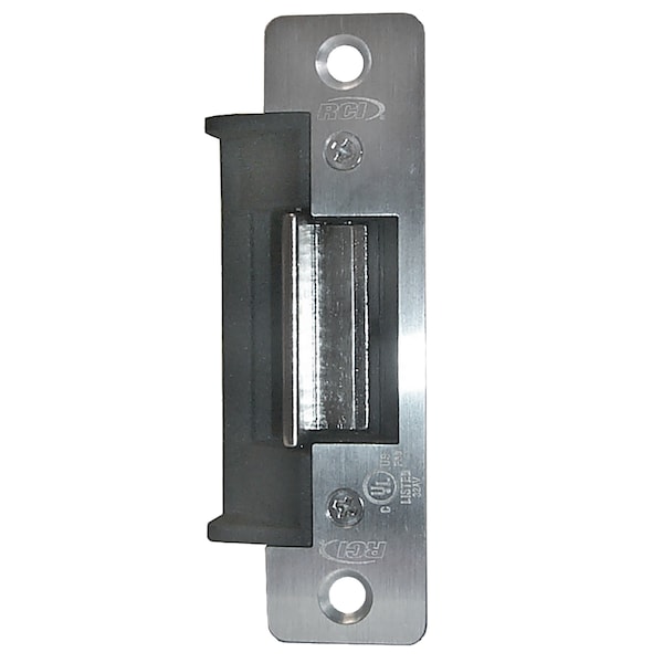 Rci RCI 4 Series Electric Strikes, 12 VAC/VDC Voltage, Stainless Steel - F4104-05 32D